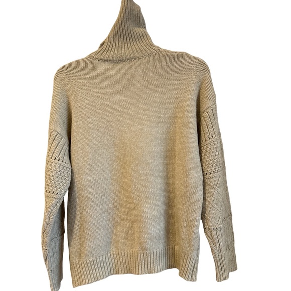 Cupshe Turtleneck Cable Stitch Sweater - Picture 2 of 3